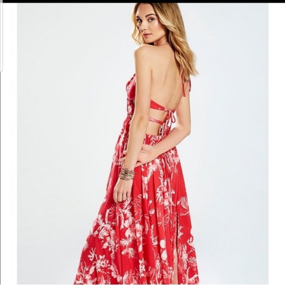 New Free People Lille Printed Maxi Dress!!🔥🔥🔥 - Picture 6 of 16